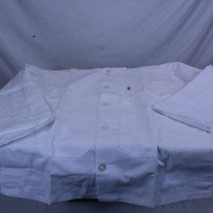 Unisex 5 Button Restaurant Long Sleeve Server Coat